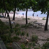 Cina, tifone Noul devasta la provincia del Guangdong: evacuate 800mila persone Cina, tifone Noul devasta la provincia del Guangdong: evacuate 800mila persone