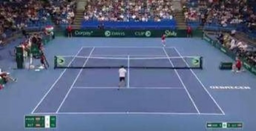 Coppa Davis, il servizio da ping-pong di Piros diventa l'ace dell'anno