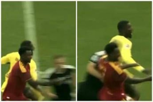 Borussia Dortmund-Roma, Ndicka travolto... dall'arbitro