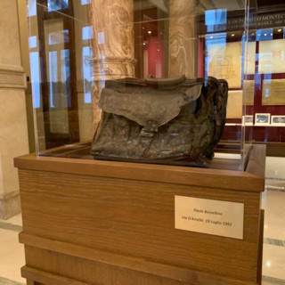 Alla Camera la borsa che Paolo Borsellino aveva in via D’Amelio