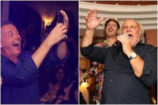 Jerry Calà e Matteo Renzi, serata a sorpresa all'Anema e Core di Capri