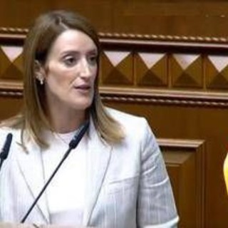 Ucraina, l'annuncio di Metsola: &quot;Parlamento europeo aprirà sede permanente a Kiev&quot;