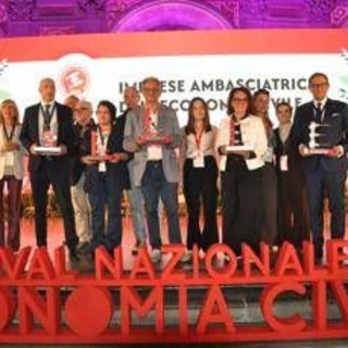 Festival nazionale economia civile, premiate le 5 imprese nominate ambasciatrici 2026 Festival nazionale economia civile, premiate le 5 imprese nominate ambasciatrici 2026