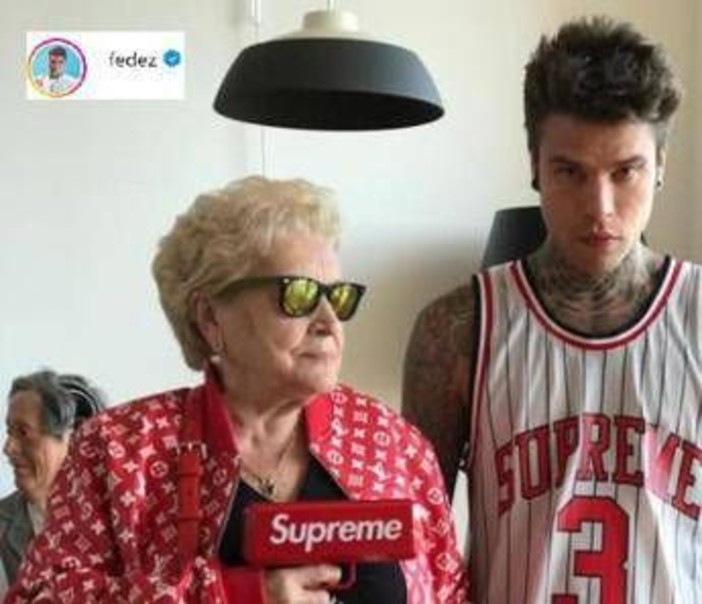 Lutto per Fedez, è morta nonna Luciana