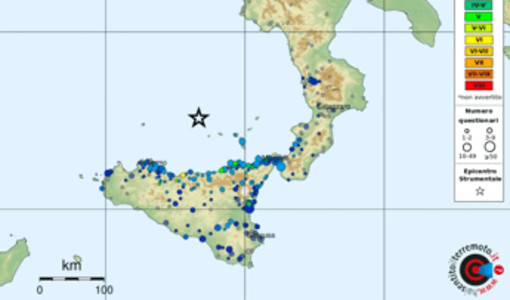 Terremoto in Sicilia, solo oggi 42 scosse nel Mar Tirreno Meridionale. L'Ingv: "Zona dalla pericolosità sismica alta"