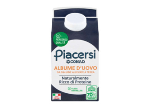 Albume d'uovo richiamato dai supermercati Conad: "Rischio salmonella"