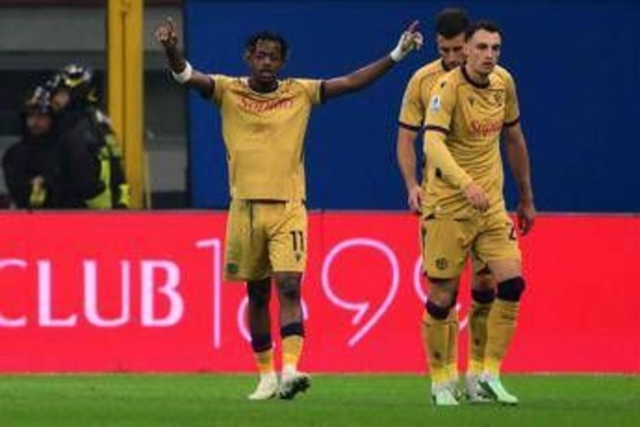 Colpo Bologna a San Siro, tris di Mbangula e Milan battuto 4-2 Colpo Bologna a San Siro, tris di Mbangula e Milan battuto 4-2