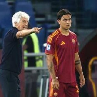 Gasperini: "Con lo Slovan Dybala non ci sarà, ha una minima lesione" Gasperini: "Con lo Slovan Dybala non ci sarà, ha una minima lesione"