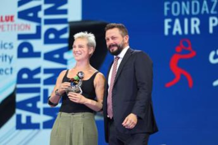 Bebe Vio: "Il Premio Fair Play è un riconoscimento a tutta la Fondazione Art4sport' Bebe Vio: "Il Premio Fair Play è un riconoscimento a tutta la Fondazione Art4sport'