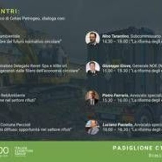 Sostenibilità, Dimensione Ambiente a Ecomondo con i dialoghi sull’economia circolare Sostenibilità, Dimensione Ambiente a Ecomondo con i dialoghi sull’economia circolare