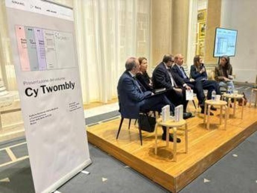 Libri, presentato alla Gnamc 'Cy Twombly' sul legame del pittore americano con Roma