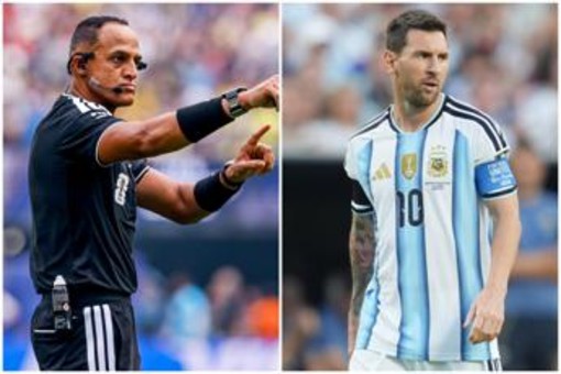 "Arbitro è il preferito di Messi", accuse e sospetti in Inghilterra-Argentina "Arbitro è il preferito di Messi", accuse e sospetti in Inghilterra-Argentina