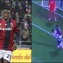 Bologna-Juve, Lucumì sbatte a terra Conceicao in area ma l'arbitro non fischia Bologna-Juve, Lucumì sbatte a terra Conceicao in area ma l'arbitro non fischia