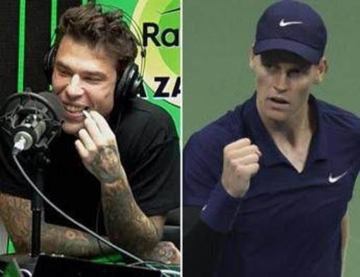 Fedez contro Sinner, secondo round: &quot;E' monegasco e non paga le tasse&quot;