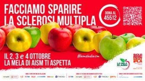 La mela Aism, in 5mila piazze l’iniziativa per un futuro libero da sclerosi multipla La mela Aism, in 5mila piazze l’iniziativa per un futuro libero da sclerosi multipla