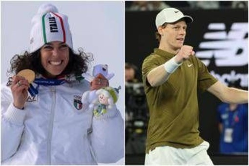 Brignone, gioia dopo l'oro: "Pura follia". E anche Sinner esulta