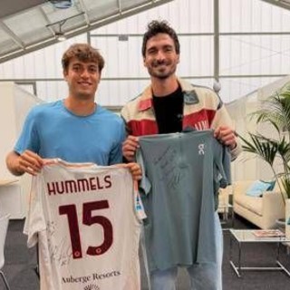 Cobolli, premio di consolazione a Monaco: scambia maglia con... Hummels