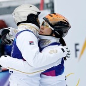 I coniugi cinesi Wang e Xu oro negli Aerials e poi bronzo insieme I coniugi cinesi Wang e Xu oro negli Aerials e poi bronzo insieme