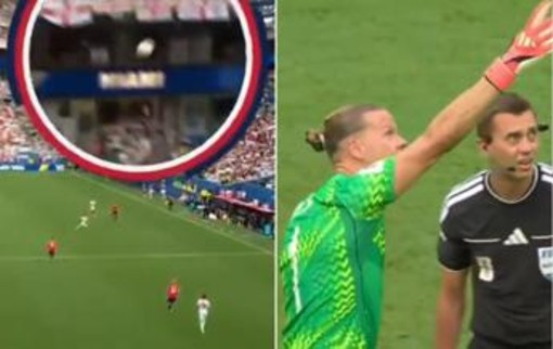 Norvegia-Inghilterra, svista choc su gol Bellingham: pallone colpisce cavo telecamera Norvegia-Inghilterra, svista choc su gol Bellingham: pallone colpisce cavo telecamera