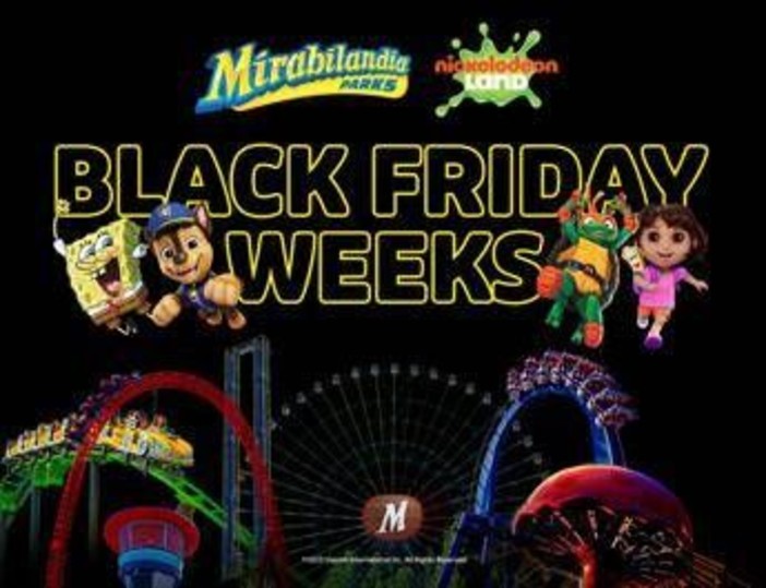 Mirabilandia, al via le 'Black friday weeks'