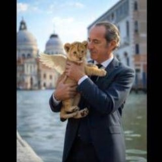 Veneto, Zaia lancia la sua campagna elettorale social con un leoncino creato dall'AI Veneto, Zaia lancia la sua campagna elettorale social con un leoncino creato dall'AI