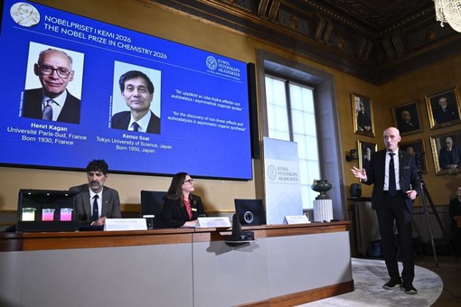 Premio Nobel per la chimica assegnato a Henri Kagan e Kenso Soai Premio Nobel per la chimica assegnato a Henri Kagan e Kenso Soai