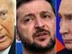 Ucraina, Zelensky: &quot;Pronto a incontro trilaterale con Putin e Trump&quot;