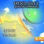 Estate 'vintage' sull'Italia: fresco, sole e qualche temporale