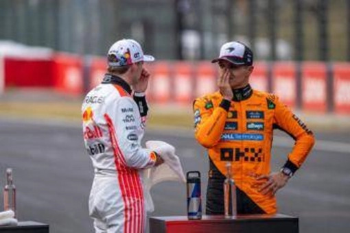 Verstappen-Norris, scintille ai box: cosa è successo in Giappone - Video