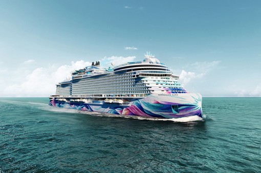 Norwegian Cruise Line svela la nuova ammiraglia “Aura”