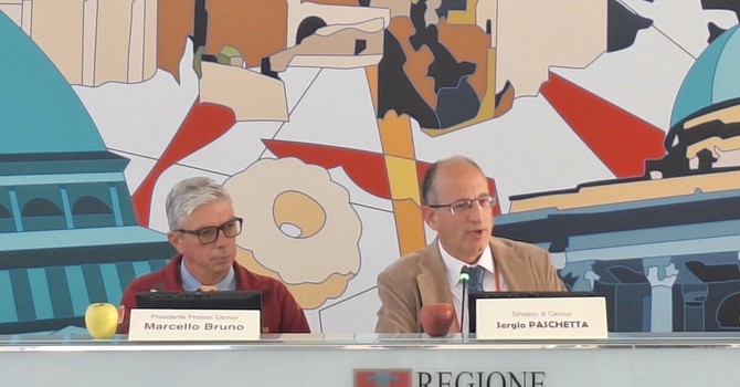 Da sinistra Bruno e Paschetta Da sinistra Bruno e Paschetta